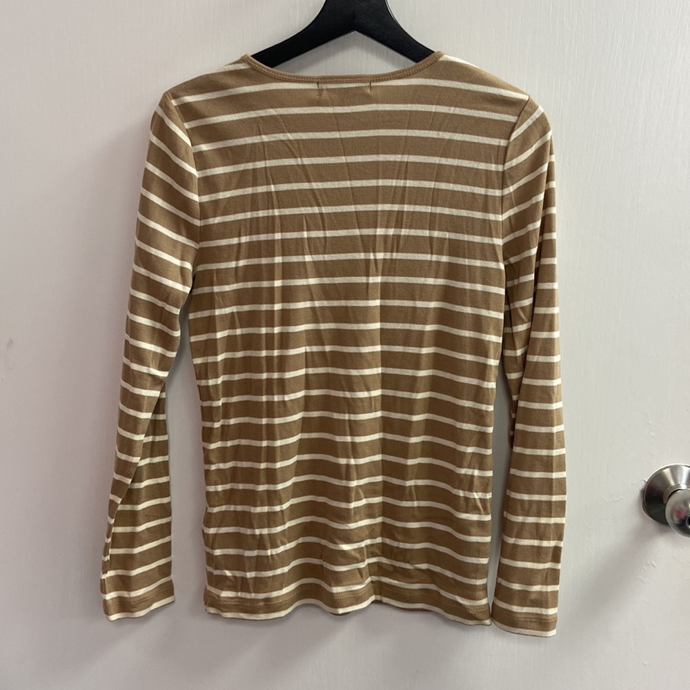 Lauren Ralph Lauren Womens Stripe Long Sleeve NWT (5135) - Picture 3 of 4